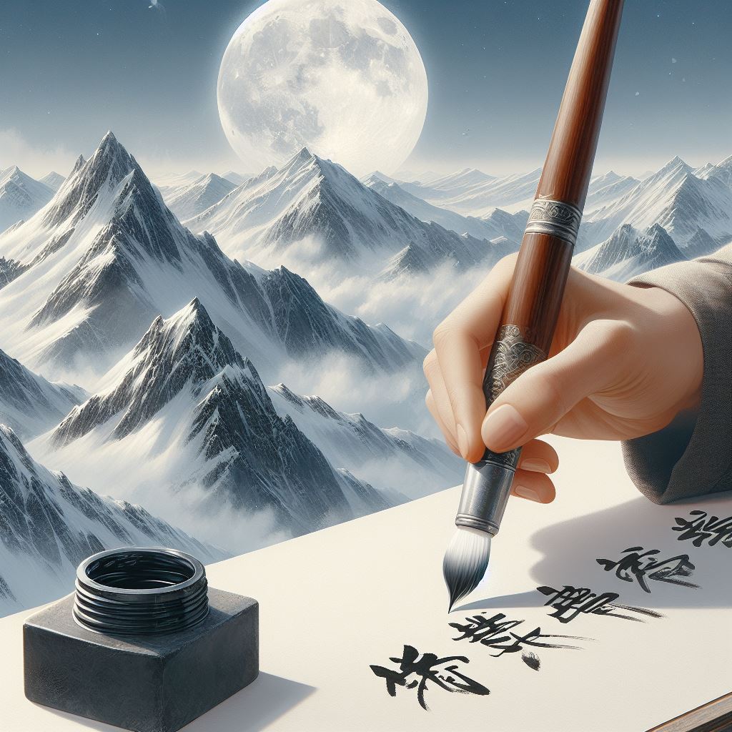 若似月轮终皎洁，不辞冰雪为卿热。