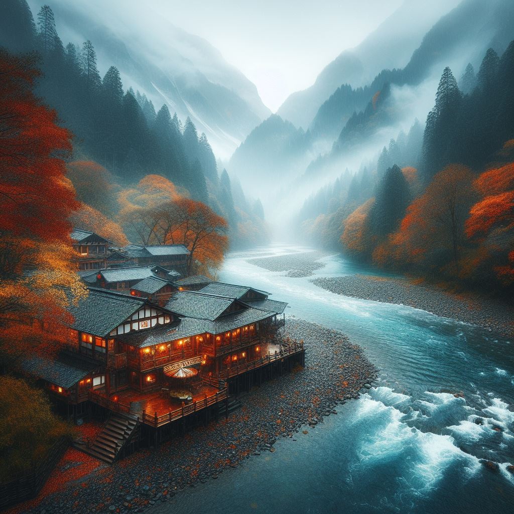雨色秋来寒，风严清江爽。