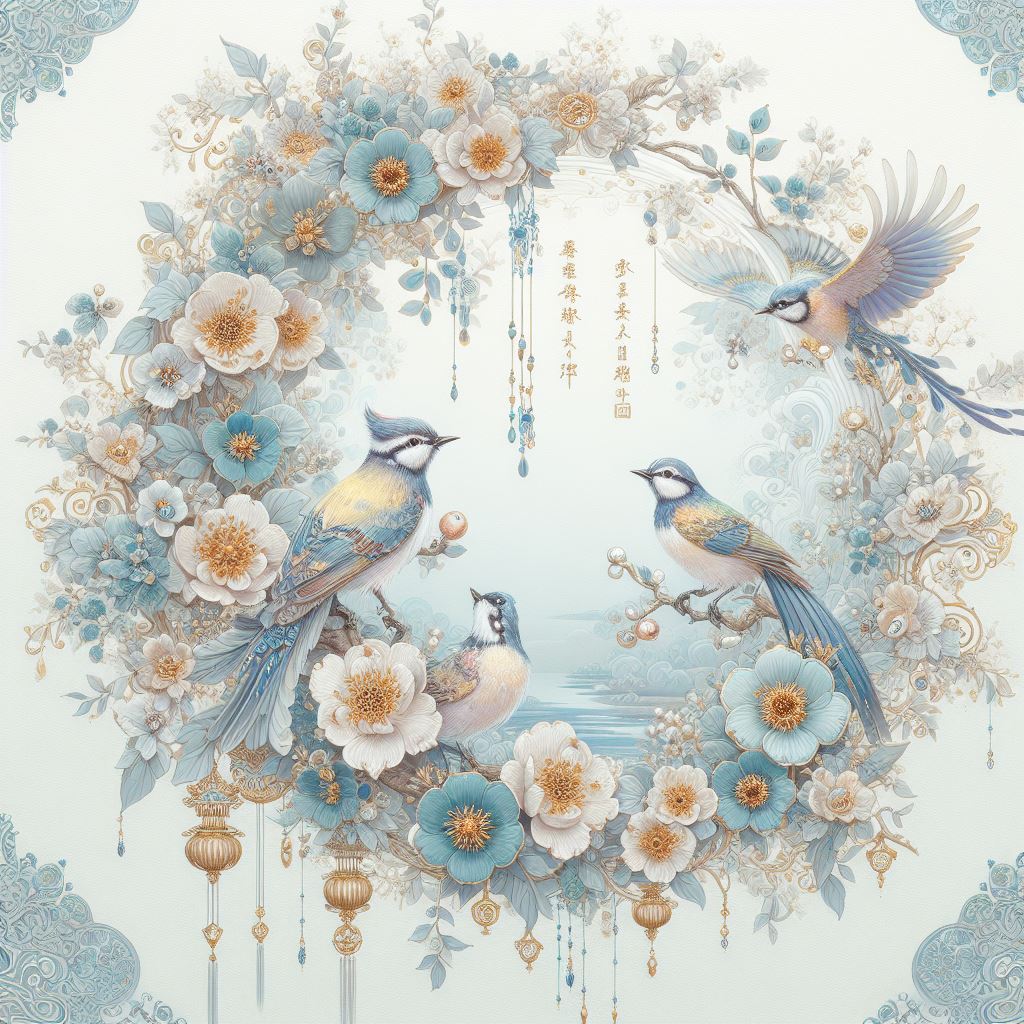 青苔满阶砌，白鸟故迟留。