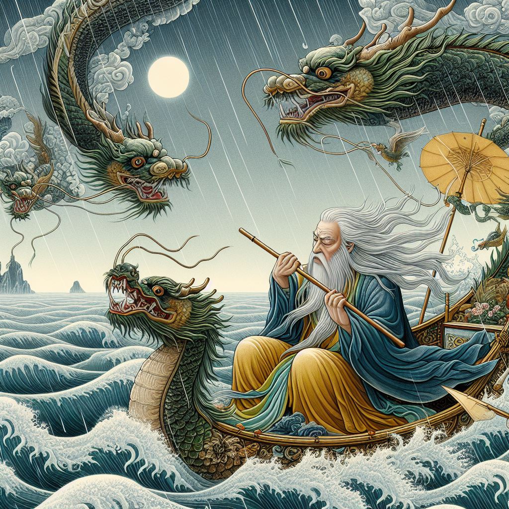 年年端午风兼雨，似为屈原陈昔冤。
