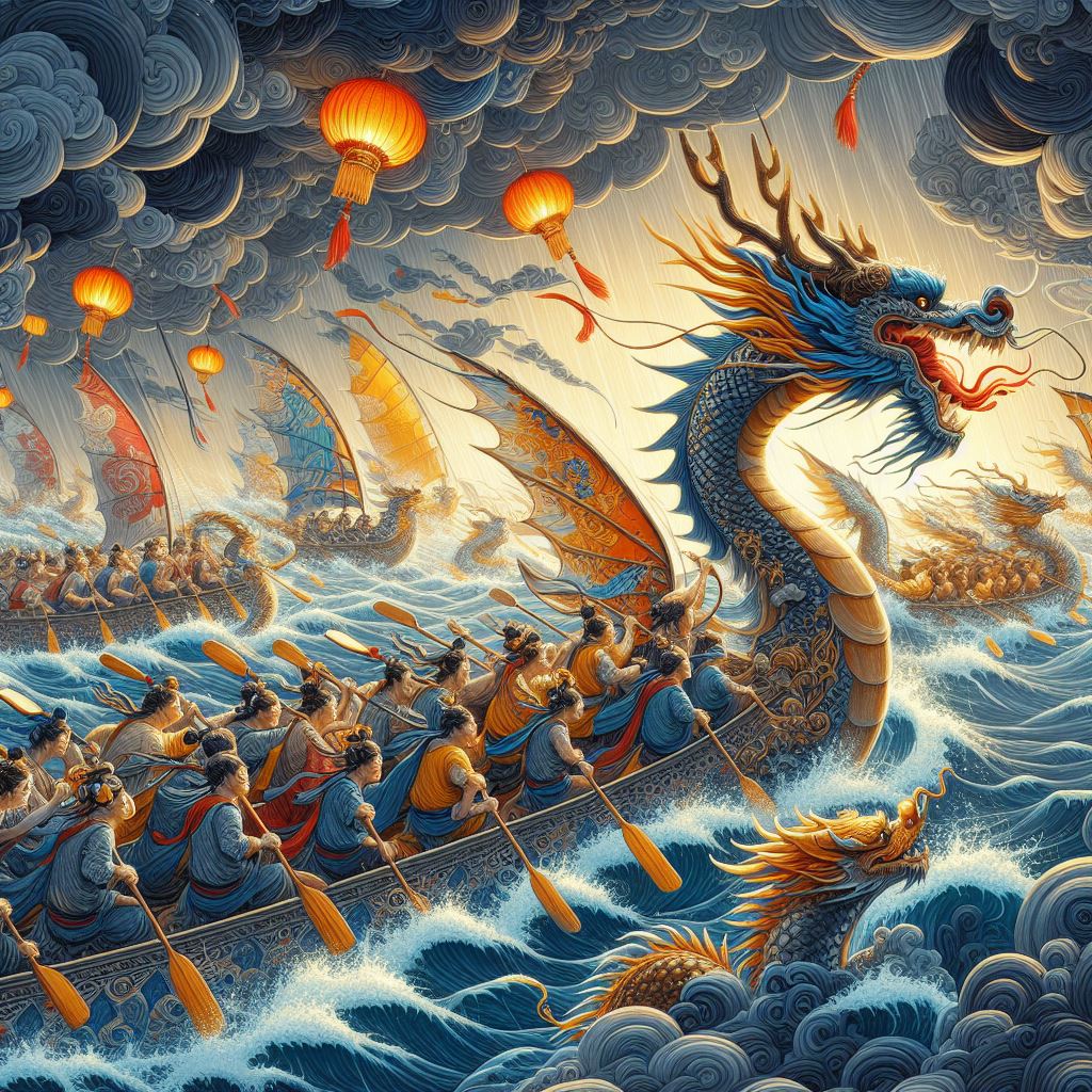 年年端午风兼雨，似为屈原陈昔冤。