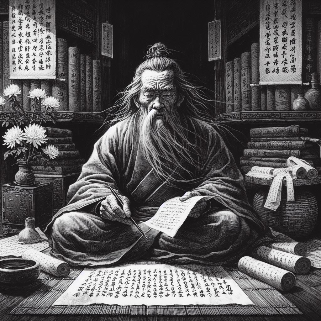 鬓发已甘尘路白，菊花犹送塞垣黄。 Poster
