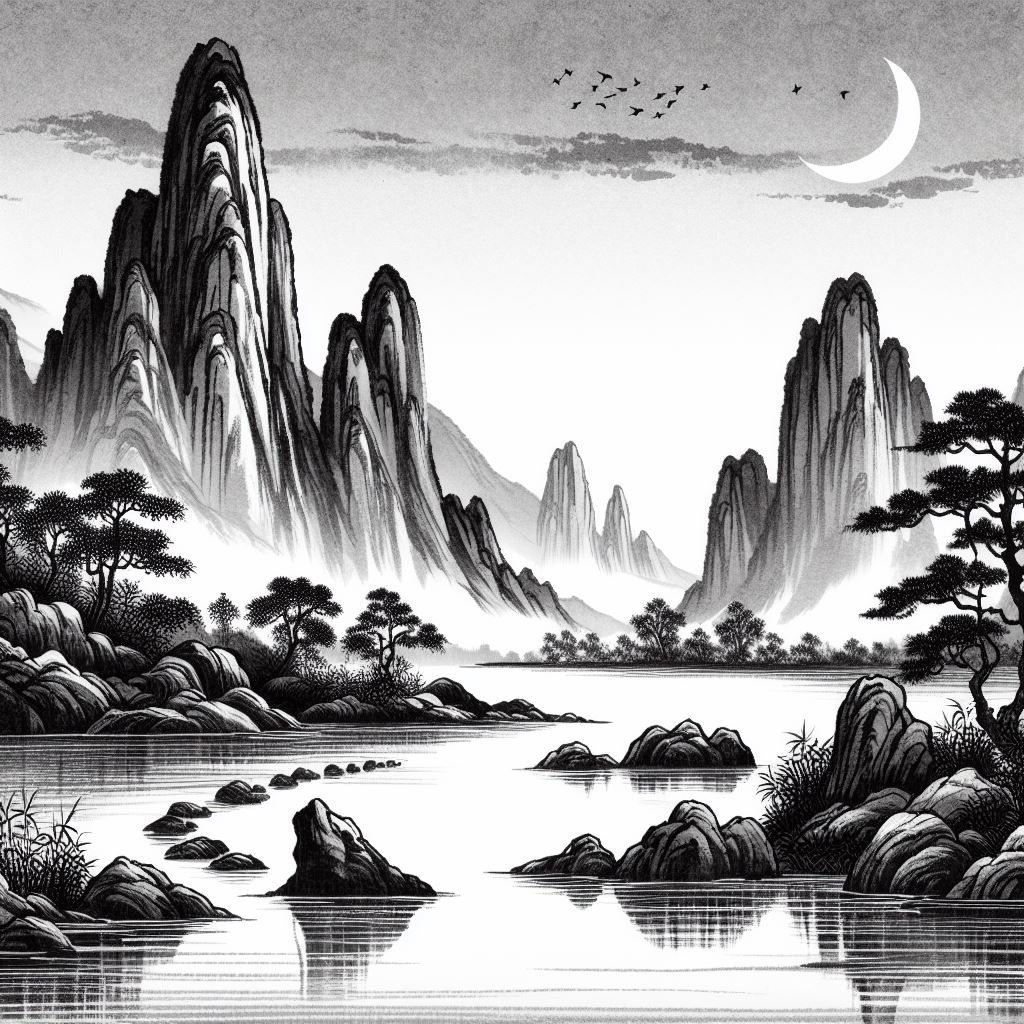 山高月小，水落石出 Poster