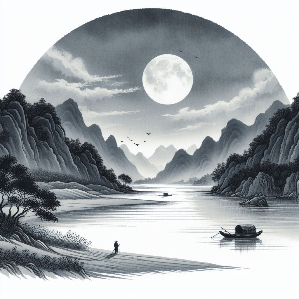 此生此夜不长好，明月明年何处看。 Poster