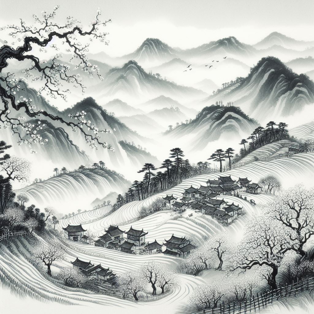 愿借天风吹得远，家家门巷尽成春。