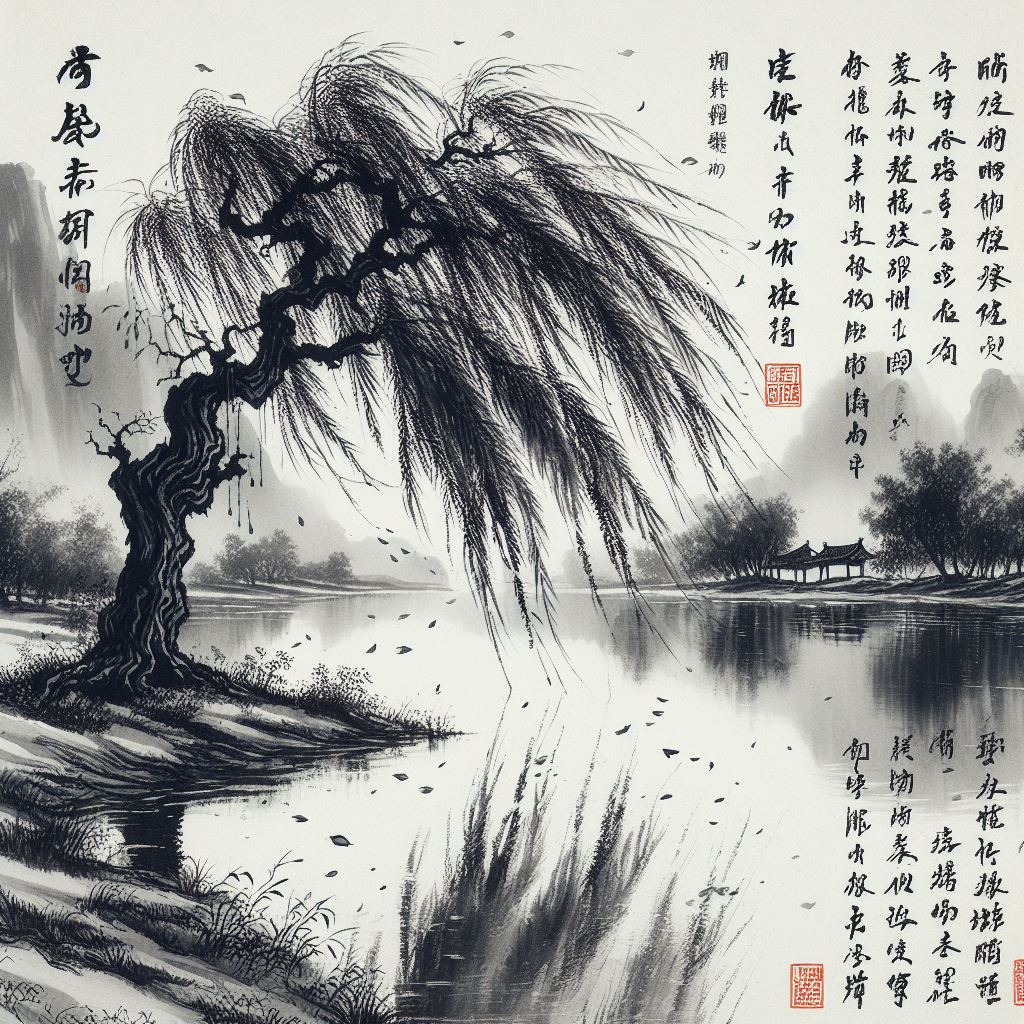 问相思、他日镜中看，萧萧发。