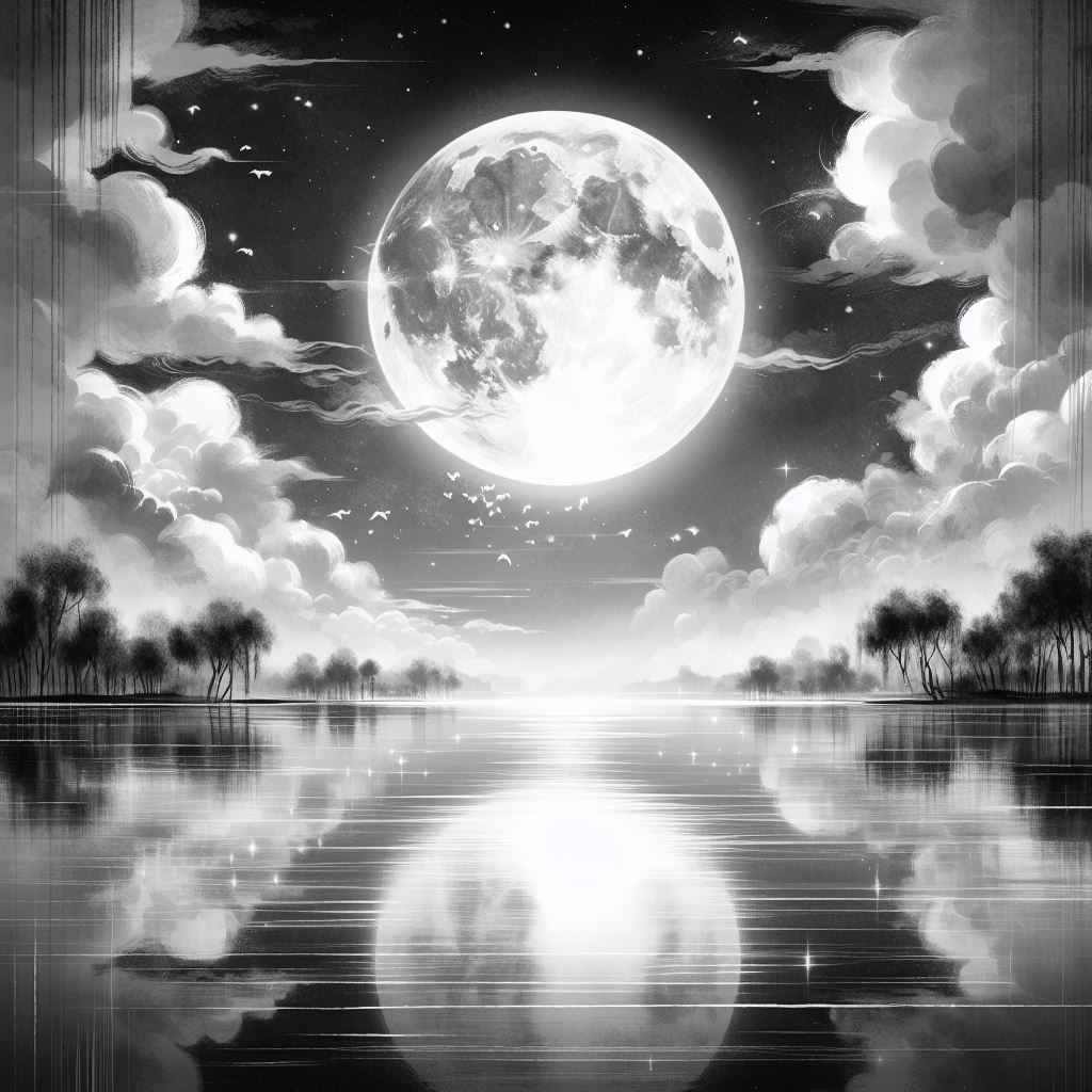 思君如满月，夜夜减清辉。