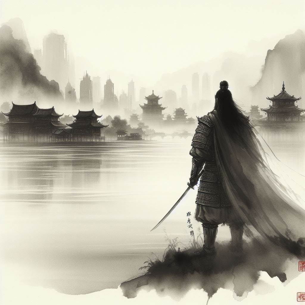 四海十年兵不解，胡尘直到江城。