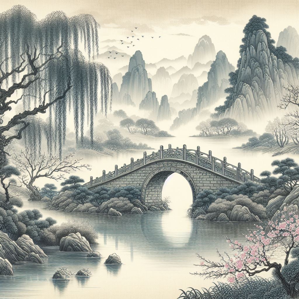 去年上巳洛桥边，今年寒食庐山曲。