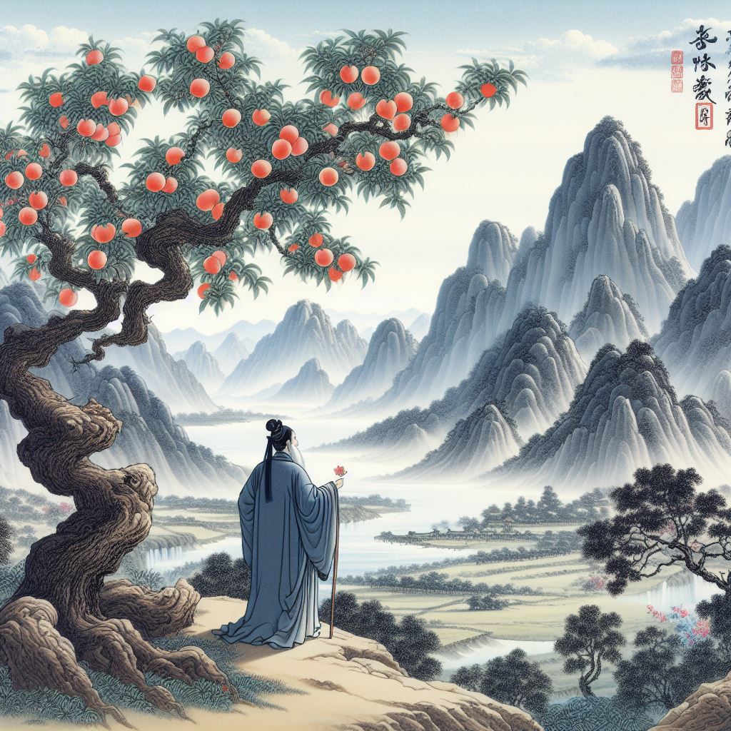 令公桃李满天下，何用堂前更种花。