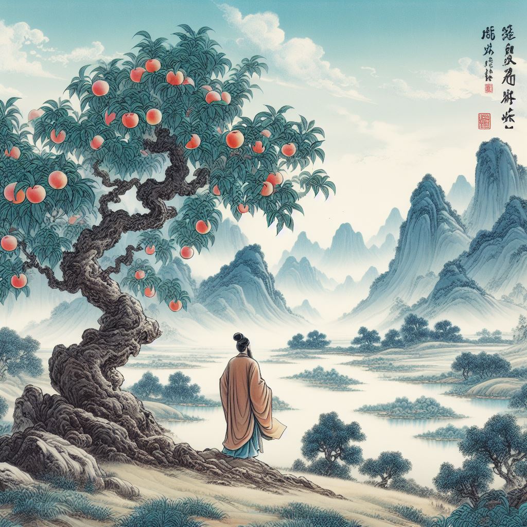 令公桃李满天下，何用堂前更种花。