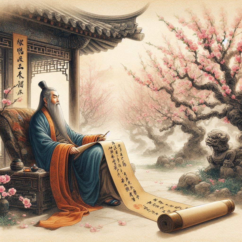 令公桃李满天下，何用堂前更种花。 Poster
