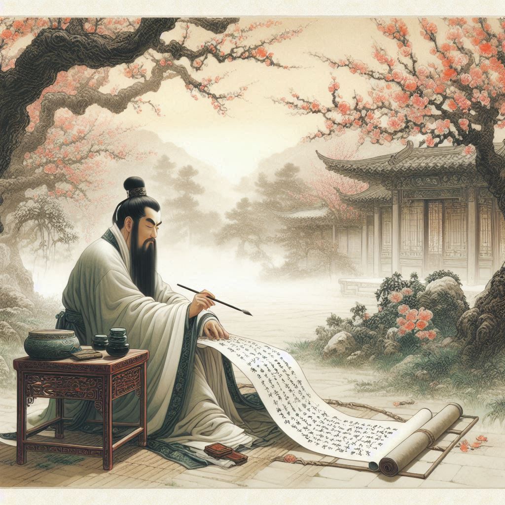 令公桃李满天下，何用堂前更种花。