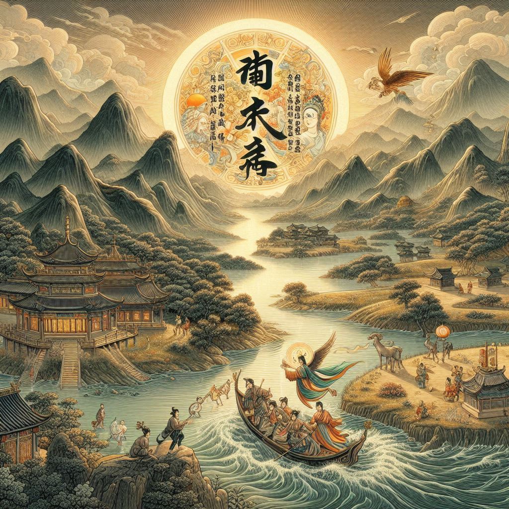 为问山翁何事，坐看流年轻度，拚却鬓双华。 Poster