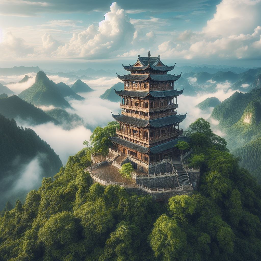 时人不识凌云木，直待凌云始道高。
