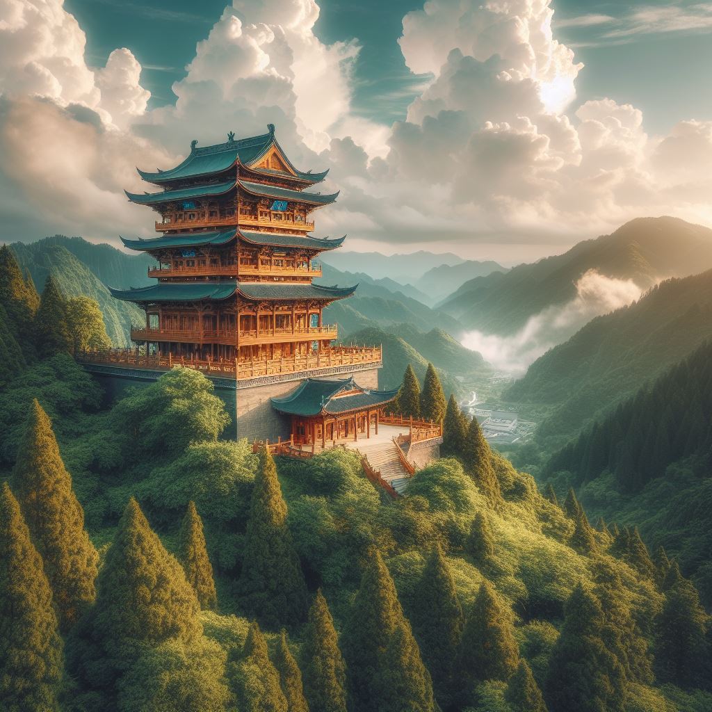 时人不识凌云木，直待凌云始道高。
