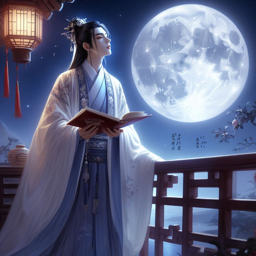 想子胥今夜见嫦娥，沉冤雪。