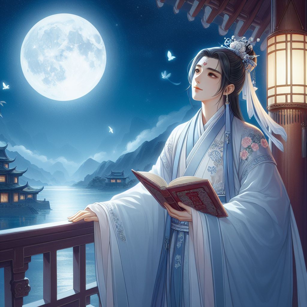 想子胥今夜见嫦娥，沉冤雪。