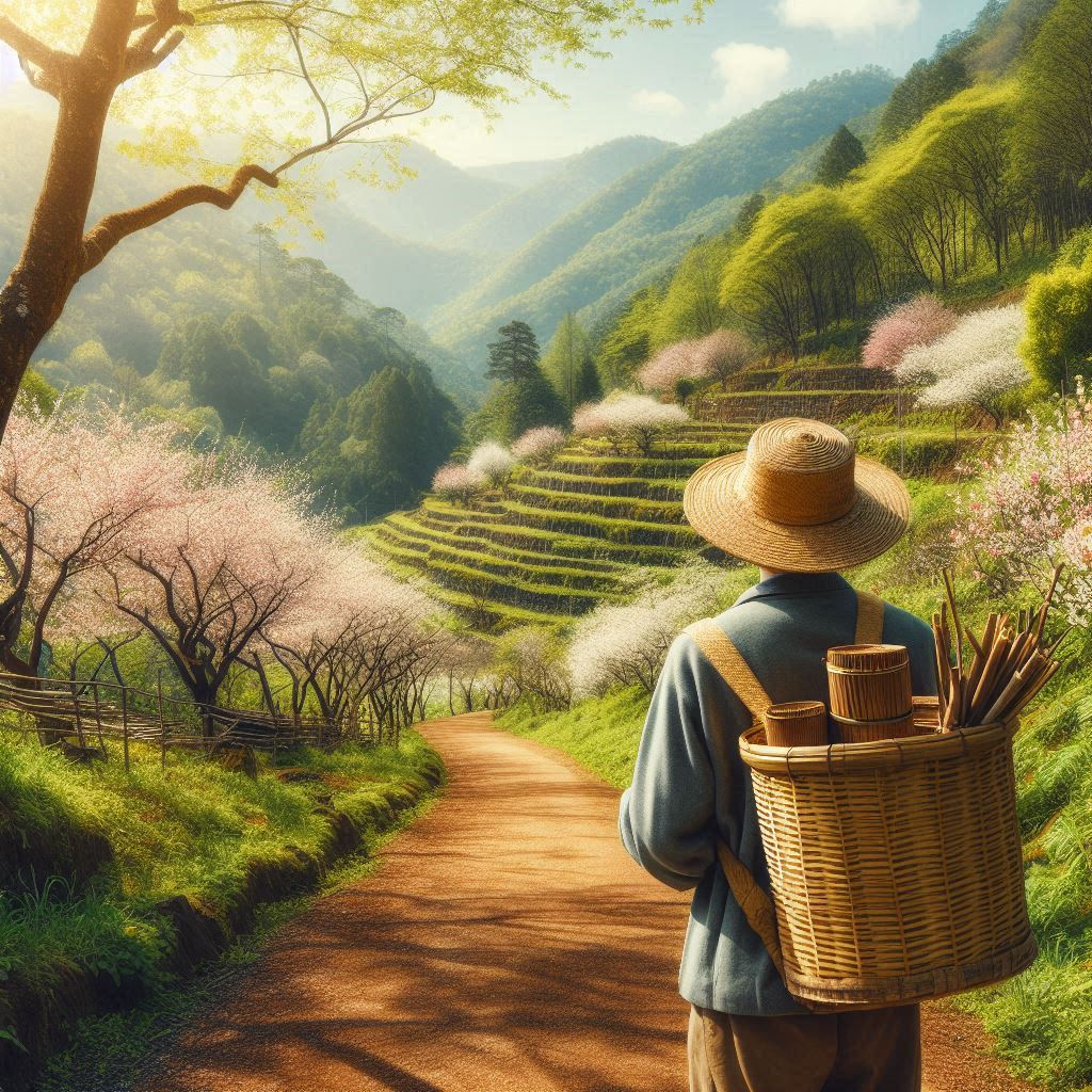 入春才七日，离家已二年。