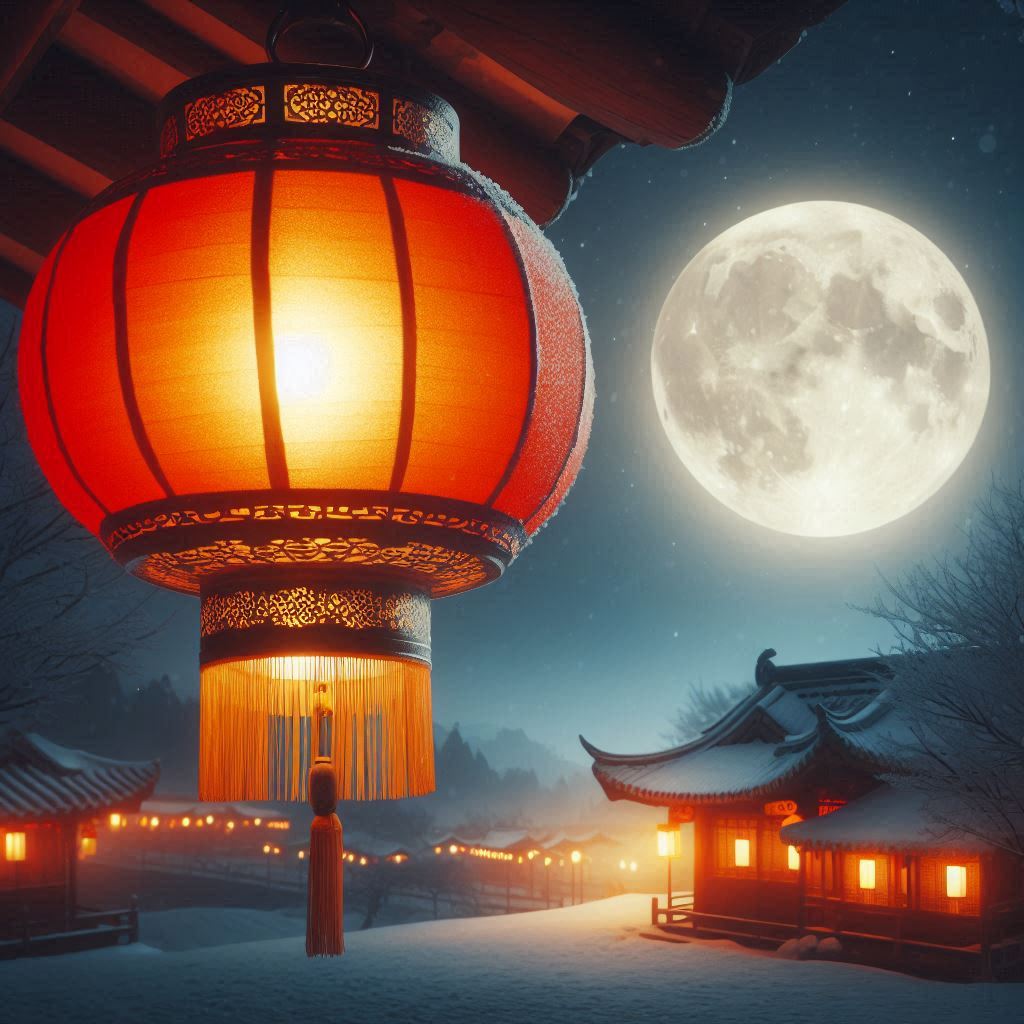 今年元夜时，月与灯依旧。